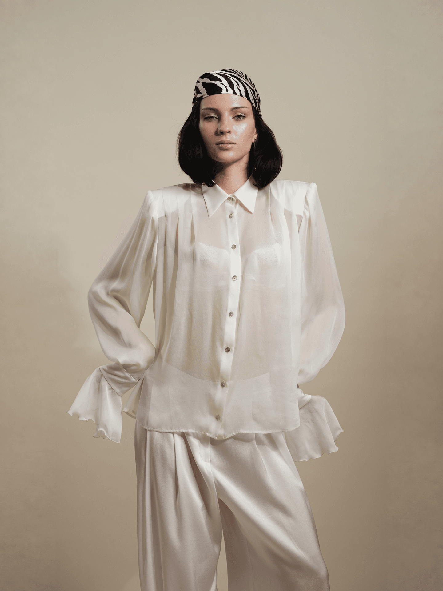 Silk Veil Shirt - Image 2