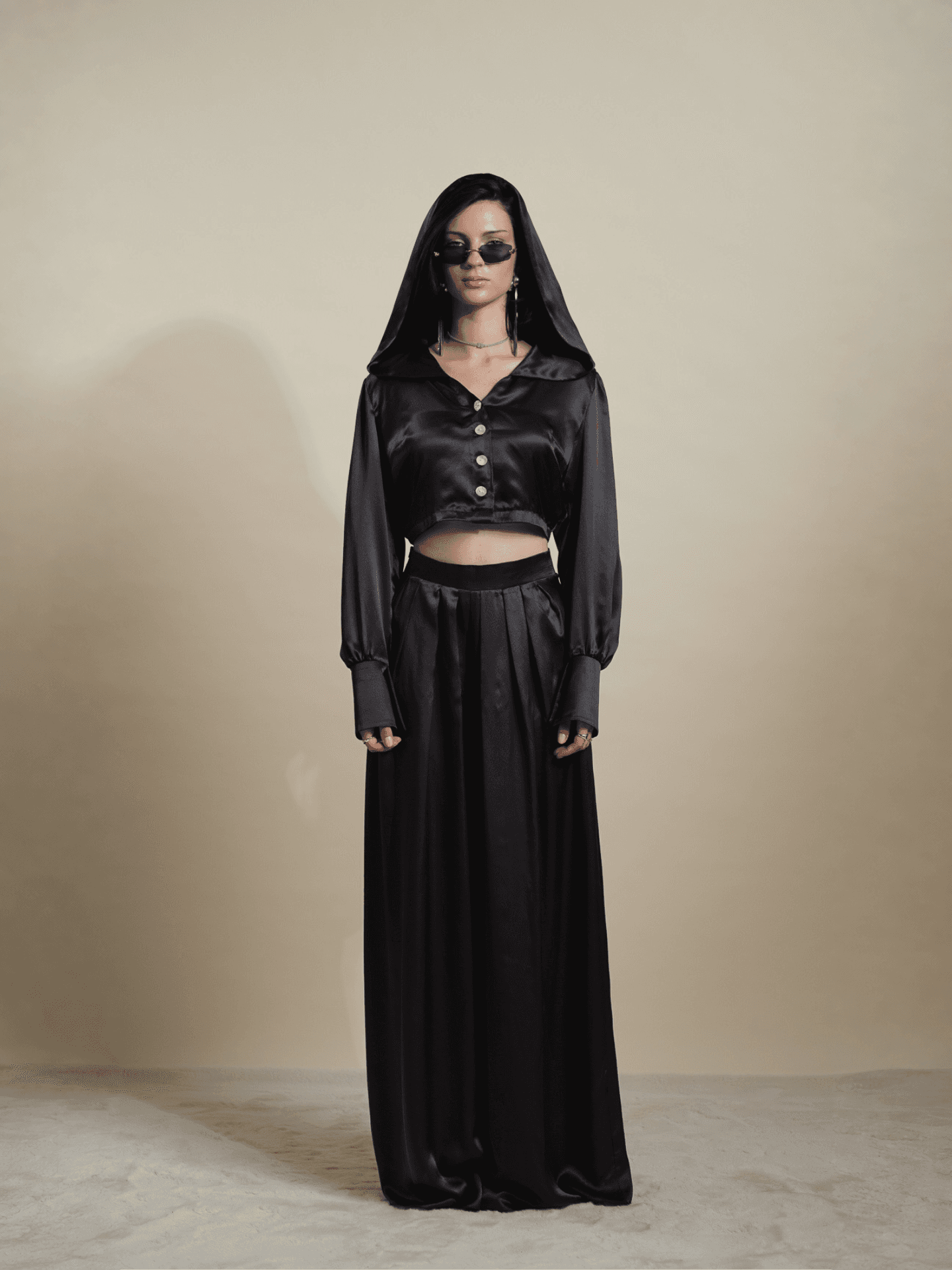 Silk Palazzo Pants