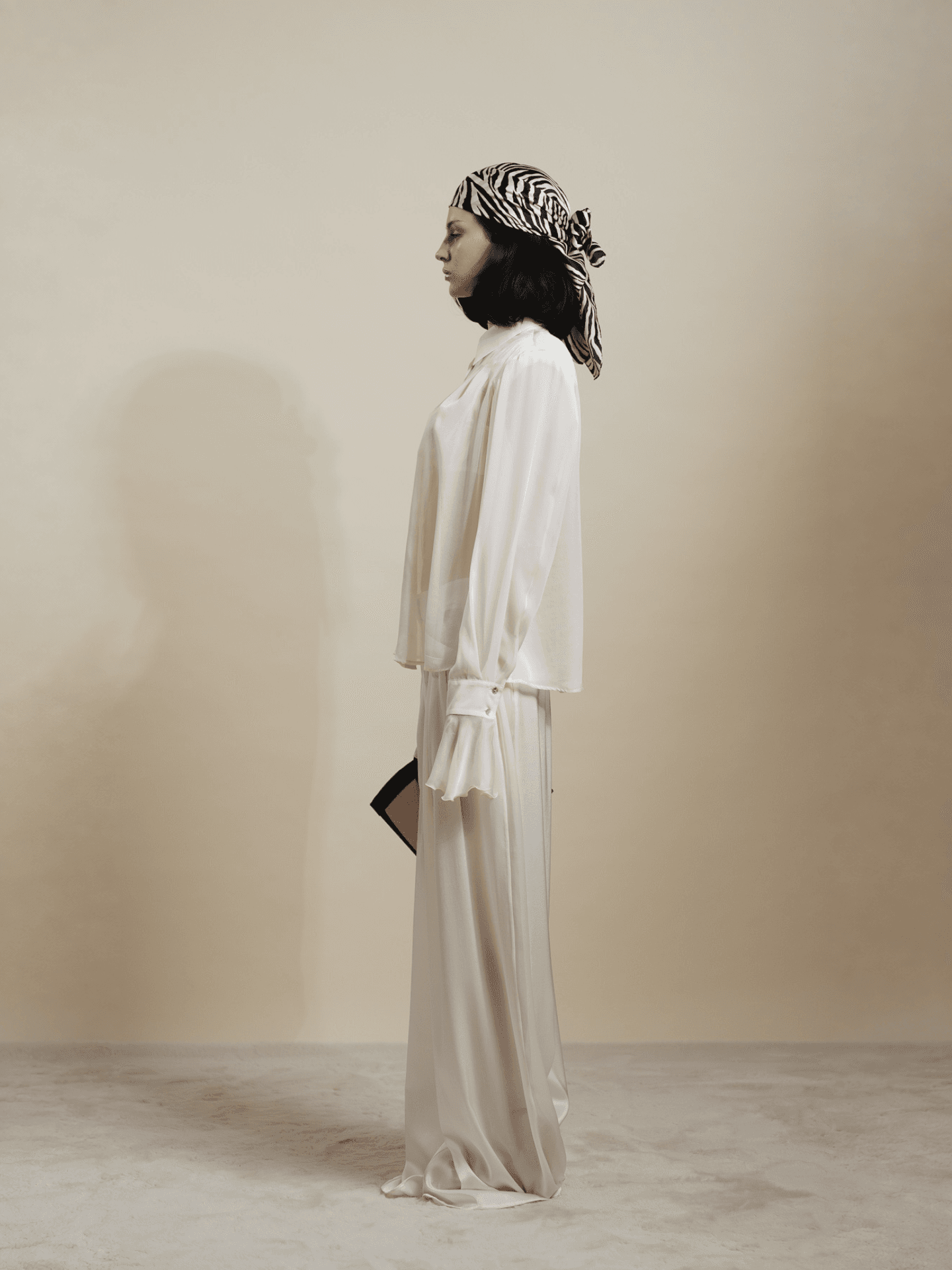 Silk Low Waist Pants - Image 3