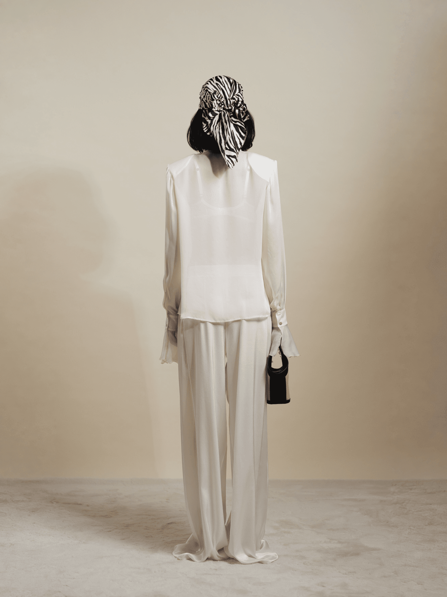 Silk Low Waist Pants - Image 4
