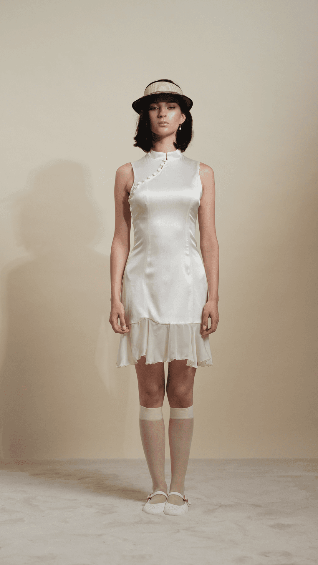 Silk Mini Dress