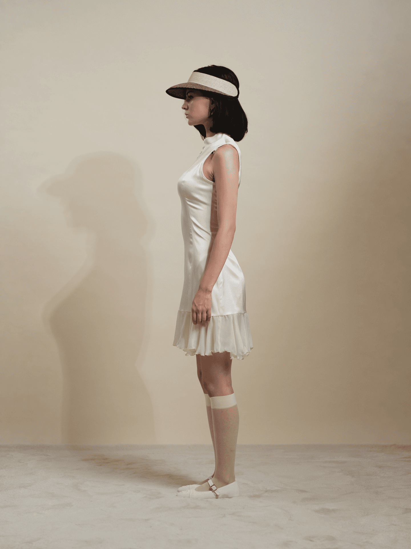 Silk Mini Dress - Image 2